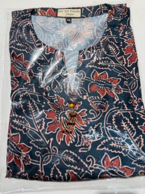 Black Silk Kurti