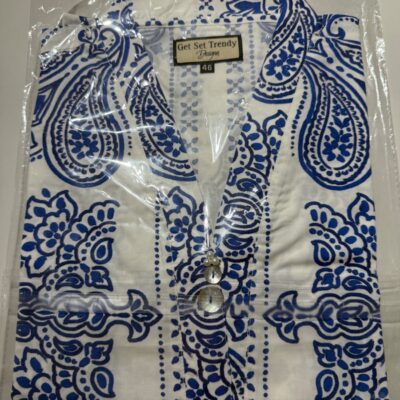 Blue Box Frock Kaftan