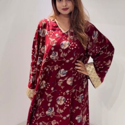 Long Kaftan Marron