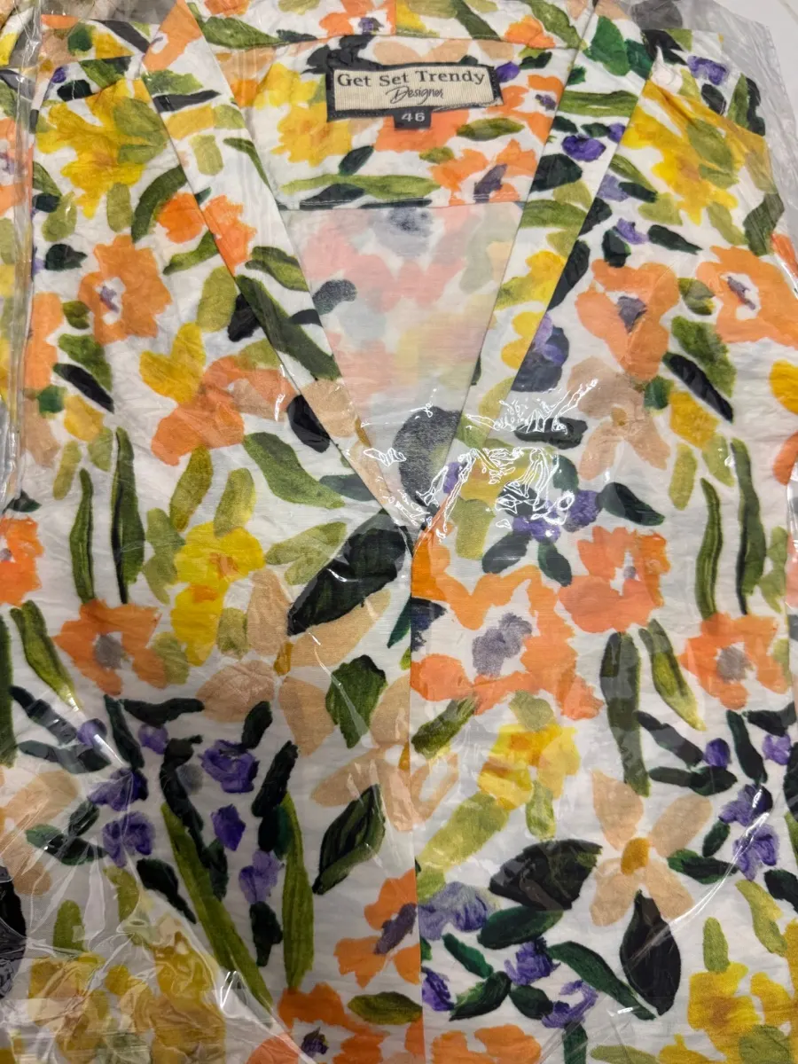 Floral Colorful Kaftan Shirt
