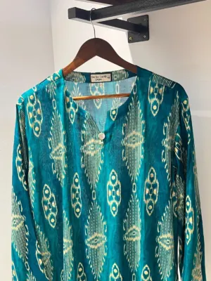 Soft Cotton Kurti Edition Aqua