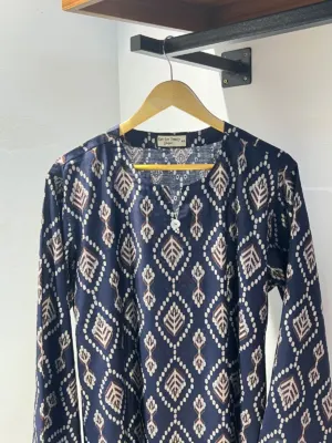 Soft Cotton Kurti Edition Bluvelle